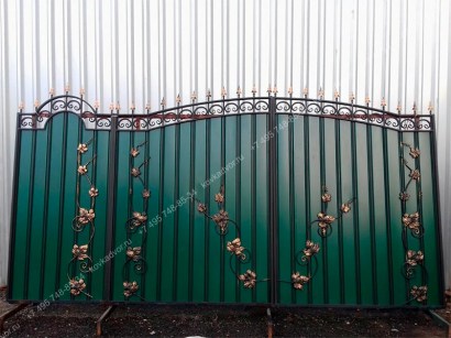 Кованые ворота Арт.ВХК-11 фото 2